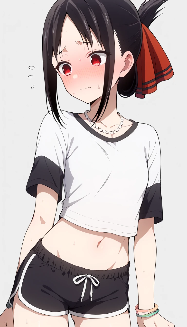 One person、masterpiece、Highest quality、Super detailed、High resolution illustrations、Improve skin quality、Increase eye appeal、Drawn in detail、Perfect body structure、Old woman、Are thin、Tall、Take off your clothes、Showing off your bra、Flat chest、Small breasts、Skin blemishes、Skin wrinkles、Aged skin、Wrinkled skin、Fat on the stomach、On the road、blush、Embarrassing、Bad mood、Sweat it out、Sigh、Heat、Black eyes filled with tears、Look down、mole、胸にmole、Long black hair、
