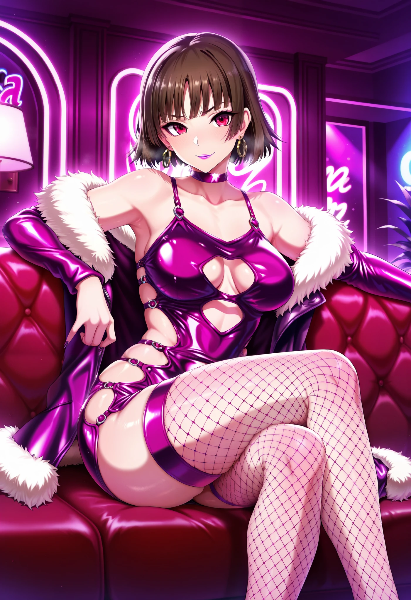((((Best Quality, 8K, 32K, masterpiece, 1.2)))),{{solo}},nsfw,{{{Artist: EUPHORIA's style}}},((perfect beautiful face:1.2)), in love hotel, wearing, idol dress, netorare, netorare face, spreading pussy with fingers, embarrassed, high quality of vagina, vivid pussy,((a lot of public hairs:1.1)),