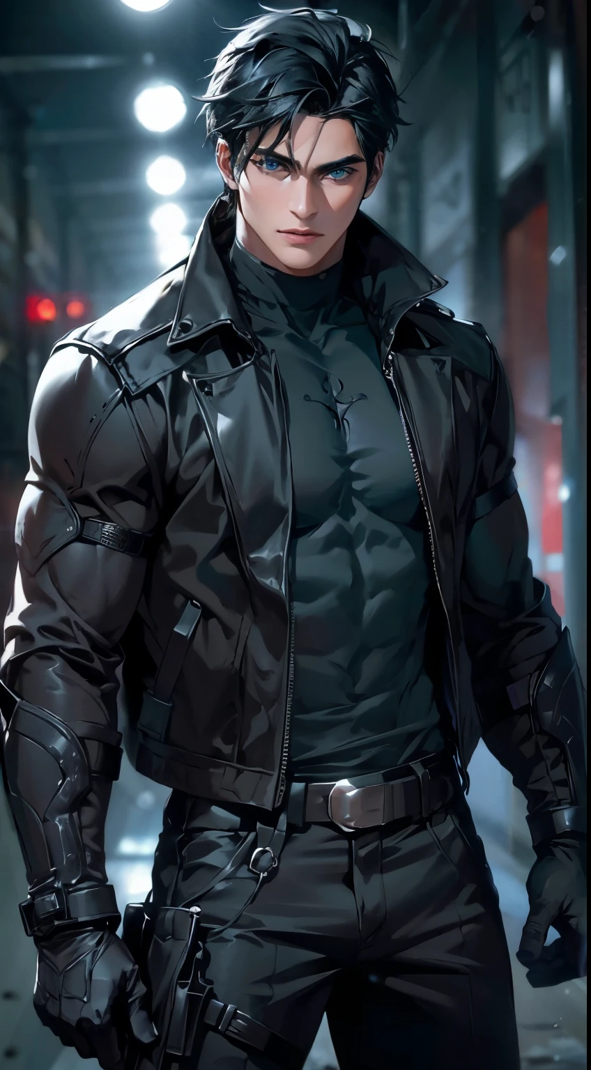 Anime, 1boy,realistic, 4k quality,Handsome
