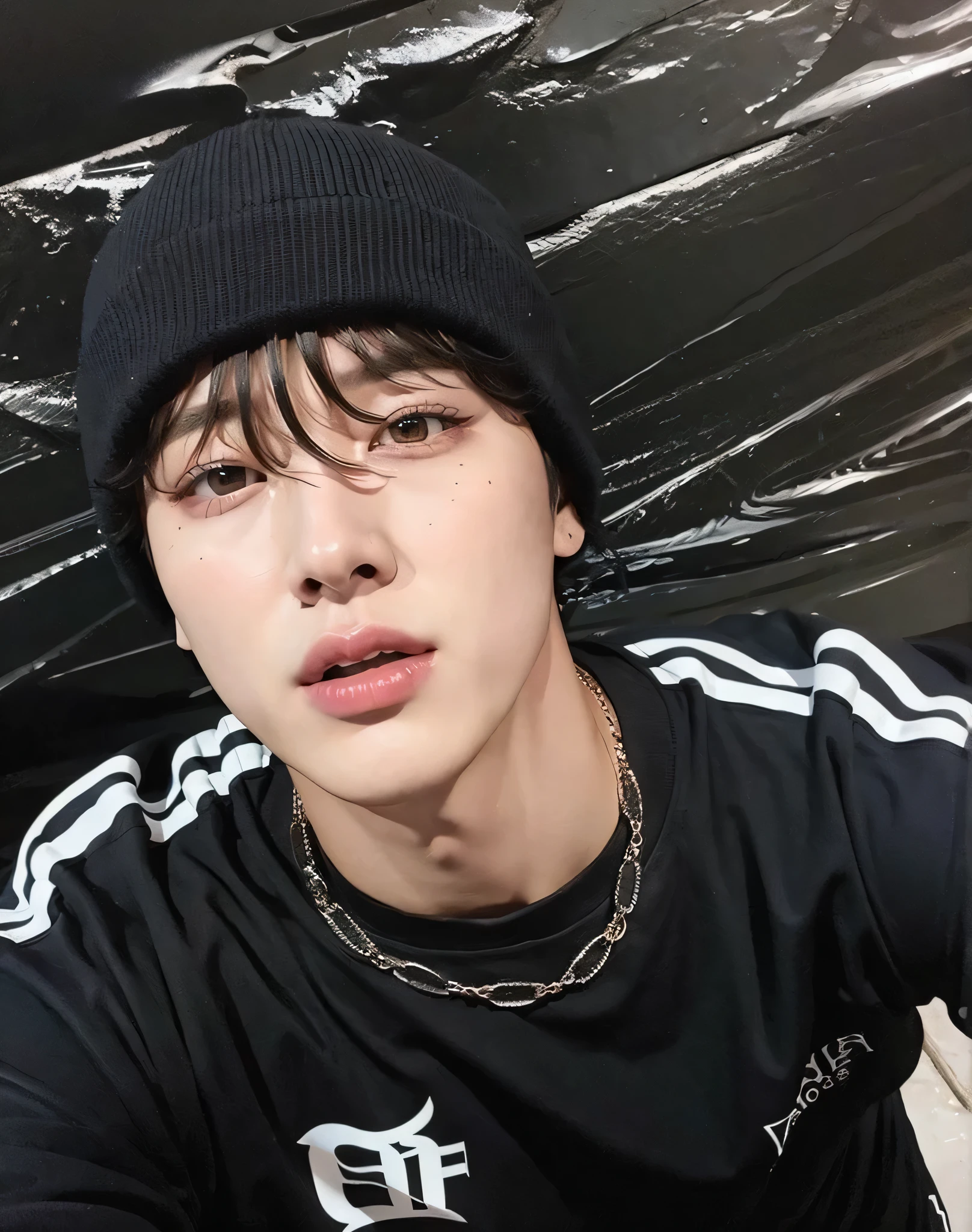 Jungkook Bts HD with huge beautiful lips 