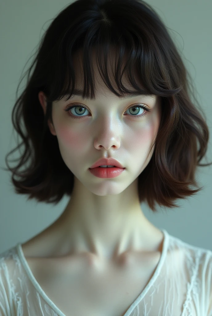 professional, masterpiece, 8k, hyper-realistic 3/4 body portrait of a (naked:1.4) 20yo cute Irish girl, (black hair), pale skin, midnight eyes, (looking shy:1.3), (freckles:1.1), detailed face, detailed skin, photography, hq, photorealistic <lora:breastsizeslideroffset:-.3>