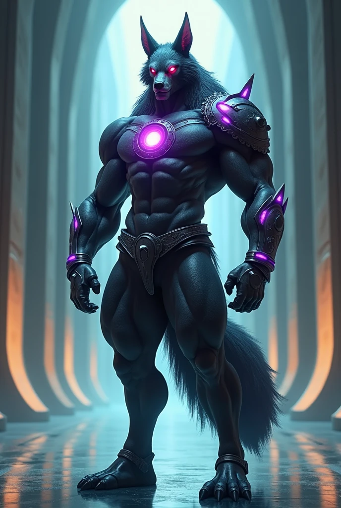 ((male blue Protogen:1.5)), ((furry:1.7)), ((cyber, robot, cyborg, Android:1.4)), Anthro, solo, ((muscular male, muscle:1.5)), ((blue fur:1.75)), ((black skin, blue Visor:1.5)), ((ultra big pecs:1.7)), abs, (big ass:1.5), high tall, (nude, naked:1.5), ((glowing blue nipple:1.5)), (tail:1.5), claw, standing, ((body builder pose:2.0)), looking here, ((blue dark energy power aura:1.8)), ((black simple background:1.7)), ((8K, best quality, master piece, Hyper realistic, Digital art, Photorealistic, photograph, absurd res, ultra detailed, high resolution, upload to e621, \(artwork\):1.5)), ((by null-ghost, by taran fiddler, by anhes, by nekogaki:1.5)), ((3d, Unreal Engine 5:1.5)), ((zoom in head to thigh:1.2)), (body front, turn this way:1.2), (three quarter portrait1.2)