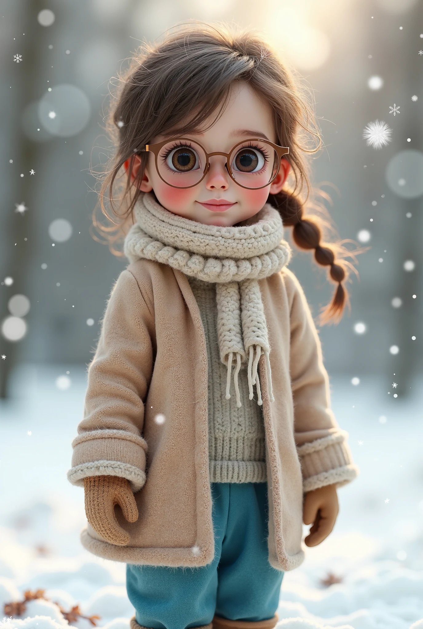 fall season、The woman sitting in the vineyard is wearing glasses in the shape of a cat's eye,Women are mature and attractive --auto