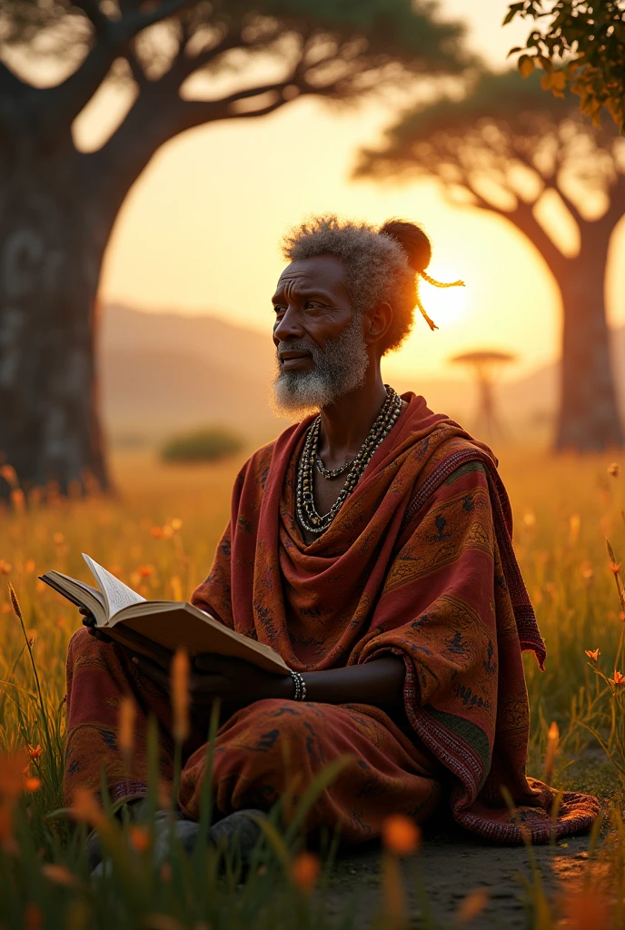 create a YouTube Banner For my YouTube channel on which I post African Folktales Videos And Channel name is African Storytime Create more Realistic 