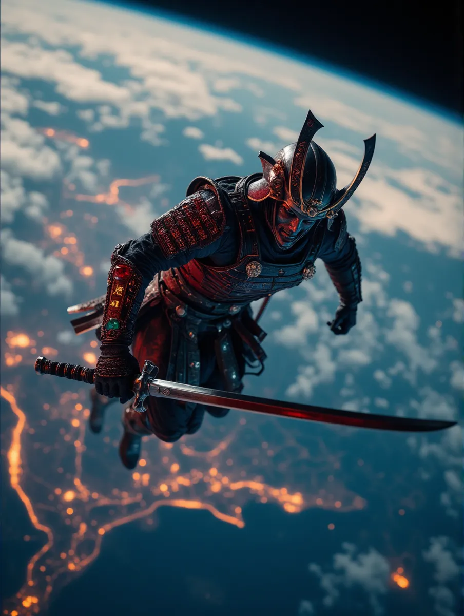 (0213) Theme：Samurai in Space / 太空武士/宇宙侍