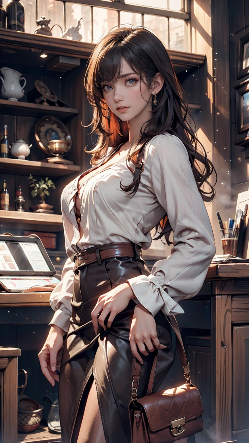 Western Cowboy Style, Cowgirl, photograph, Highest quality, Realistic, Realistic, Intricate details, (Fine details), (Intricate details), Cinematic Light, Highest quality backlight, Clear lines, 8K, Ultra-high resolution, PurerosFace_v1,