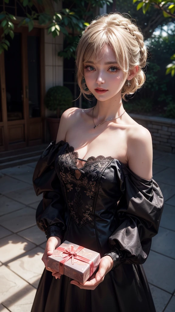 nur, nur, Ultra-detailliert, transparenter Rock, (transparentes Material), ultra beautiful, Extreme Multiplikation, Shiny crystal, Filmische Beleuchtung, lookback、lockiges Haar, Roman Karl, ruffles, cloudy, Alice im Wunderland, Dramatische Kompositionen, Extreme Detailgenauigkeit, high resolution, (Rokoko-Kleid:1.2),(langer Rock:1.5)、 Bogen, Perlenkette, Handschuhe aus Spitze, Bogen, Schleifenband,White lace panties、 (Nur der untere Teil des Rocks ist zerrissen....:1.3)