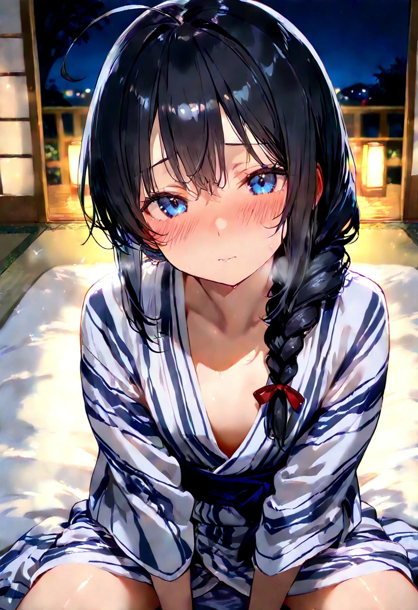 lying on her stomach、There are a lot of old men、ape、Blowjo、Penis iion、Seples、W、Girl、Zash-warpanese style、Shoji screen、tatami、Haunted house、darkness、Late Night、kimono、Half naked、Bob、Black Long Hair、Girl、Short、Youngwer school year、Baby Face、flat chest、Dynamic Angle、Both eyes open、Covered in semen、Displeased、Sweat、Flower Hair Ornaments、bat、masterpiece、best quality、ultra-detail