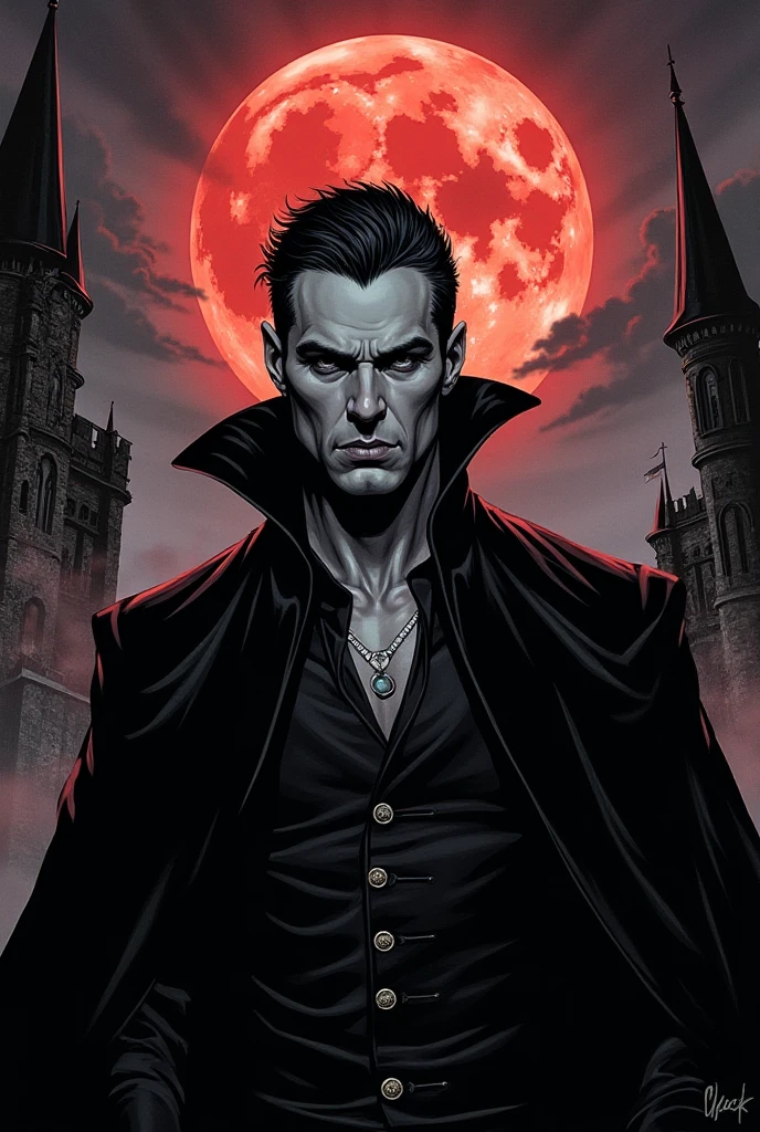 Vampiro_caballero, solo, retrato,, (majestuoso, impresionante, Exquisito:1.3)