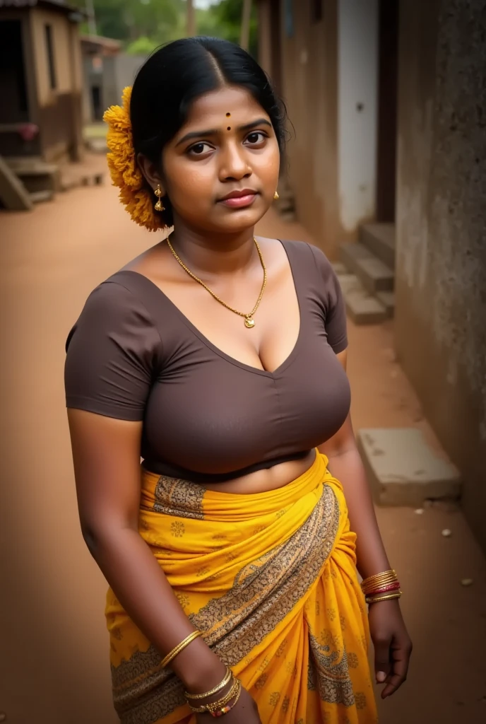 (((photo of a ancient kerala hindu devi))), (((black kali))) ,(((theyyam))) ((((legs wide open)))), ((((standing at dark gate)))), (((Half Body))), (((very dark skin))), (((age 35+))), (((((very dark nipple and areola))))) (((plus size chubby tall))), (((huge busty milky wet big massive boobs))), (((nude thick thigh))), (((ancient black mini skirt))), ((black skin dark body)), (((white mini skirt))), (((depth of field))), ((( spooky))),(((divine))), photorealistic,photo, realism, Getty Images, RAW candid cinema, 16mm, colour graded portra 400 film, remarkable colour, ultra realistic, textured skin, remarkable detailed pupils, realistic dull skin noise, visible skin detail, skin fuzz, dry skin, shot with cinematic,light leaks, RAW Image, DOF, depth of field,bokeh,DonMN1gh7D3m0nXL,shadow