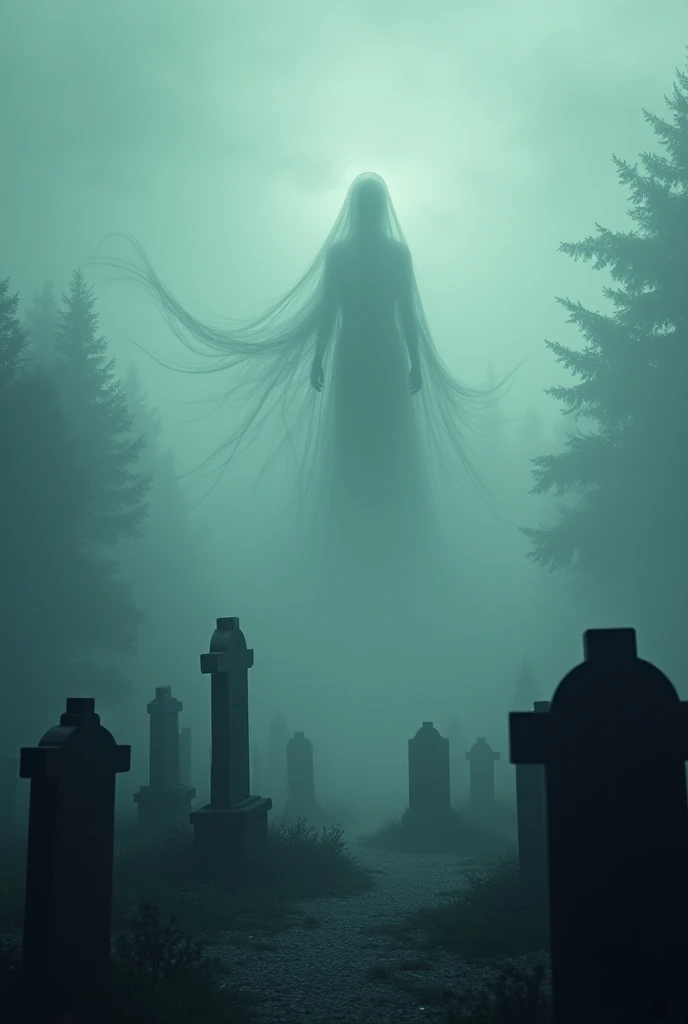 I appear and disappear without warning, sometimes walking along the road, other times hovering above the graves