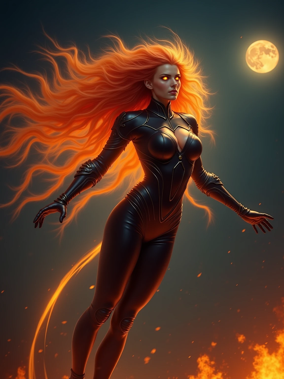 (cbzbb:1.25), barbie cowboy as Julia Roberts, with very long hair,atomic bomb smoke on her back ground,full body view, very horror background.1female, 8k, hdr effect,glory goddess speed walking.
