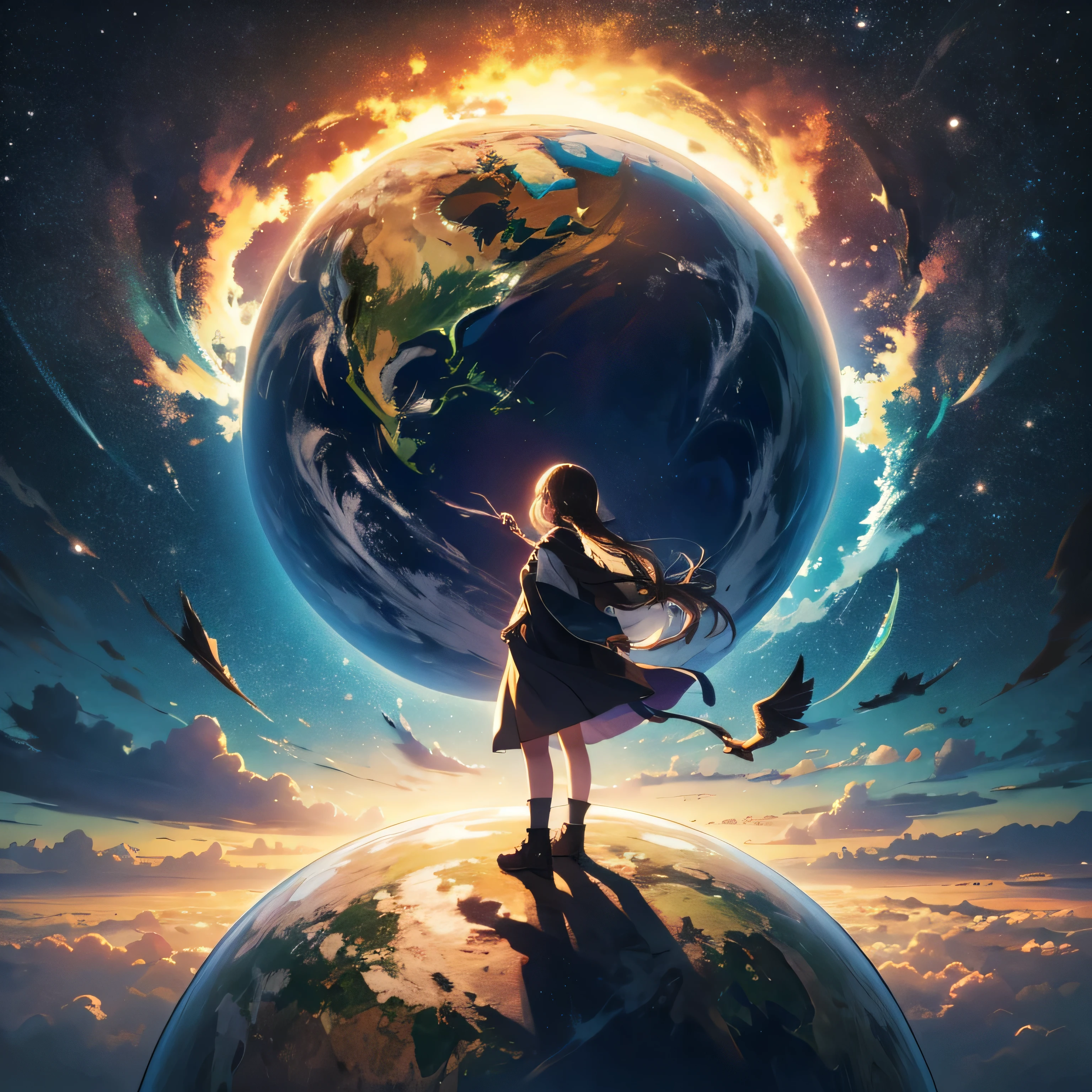 Escaping from the crazy earth 