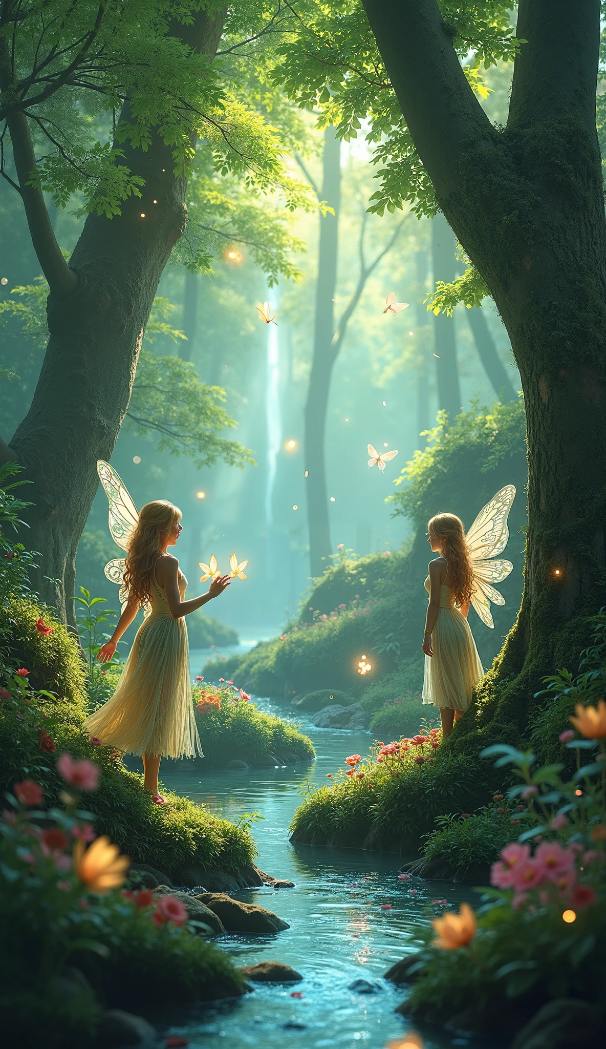 (highly detailed:1.2),(best quality:1.2),(8k:1.2),sharp focus,(subsurface scattering:1.1),award-winning photograph
(glowing bioluminescent forest:1.2),adorable chibi fairy ,kiernan shipka mackenzie foy barbara palvin, iridescent fairy wings
(very detailed background:1.2),(magical fantasy:1.0), (knollingcase:1.1),(dreamlikeart:1.1), dramatic lighting, by greg rutkowski alphonse mucha wlop, size 2162 x 1261