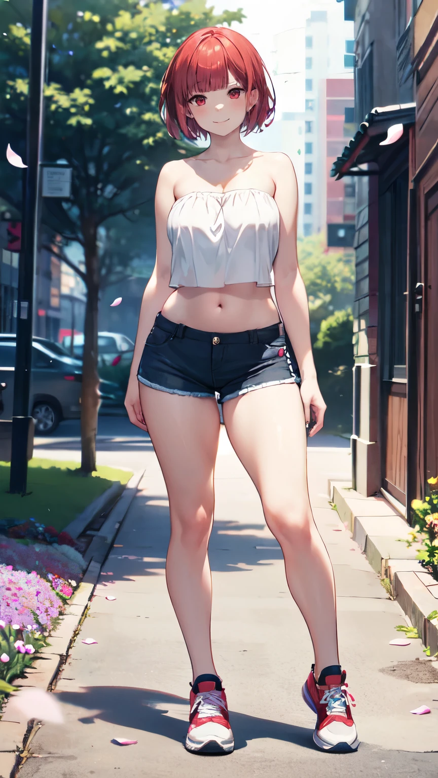 [Full-body shot] , [Realistic skin], [35mm lens, renowned for street photography and close-ups] A woman wearing MY ESSENTIALS COTTON KNICKERS --Unreal engine 5. [without clothes]. Realistic 16K