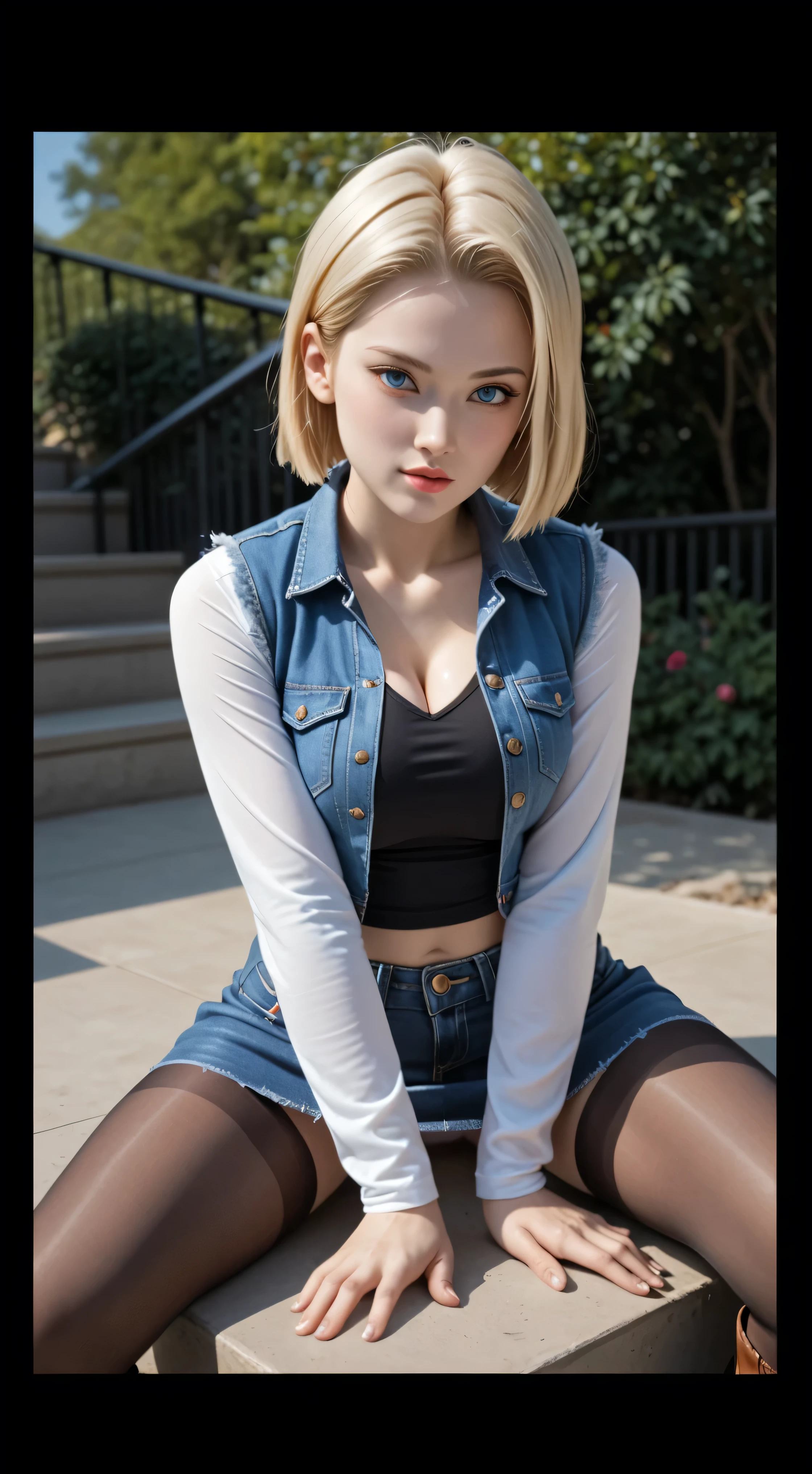 Android18、、open the thighs、???