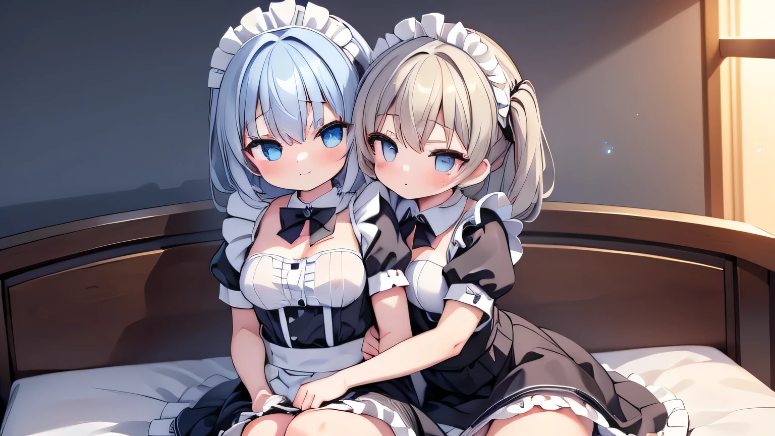 （chedevr：2.0，Best quality），（Lovely beautiful eyes：2.0），wire._REM sleep，REMHD，1 girl，blue hair，One，eBlue eyes，x Hair accessories，foot jewelry，Bow knot，Long thick socks，lace tights，Lolita in heels，lolita shoes，Rossvale Mansion Maid Uniform，полное wireо, lesbian，Two arms，two legs，photographic art，Mine，Skysky，Sun rays，trees，Wool，