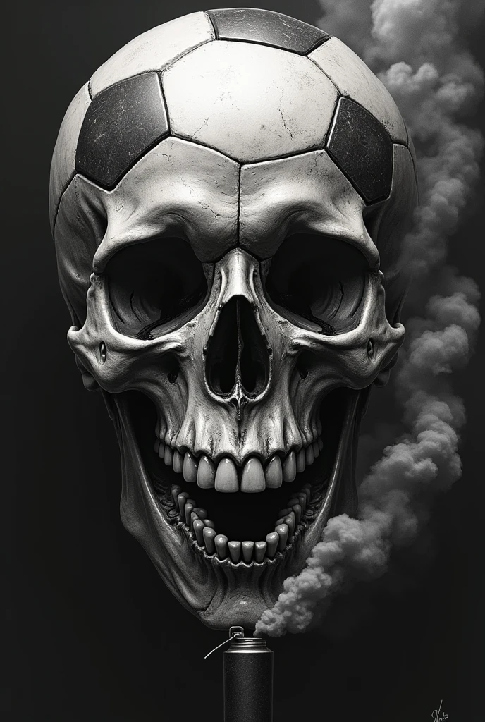 Soccer Crest 
Punk rock 

Black and White 