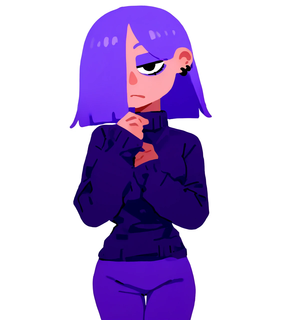 detailed eyes, RavenTT, upper body shot, indoors, shy, blush, clothed