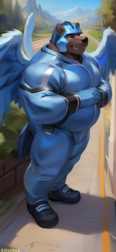 a full body, low angle view of an anthro femboy and girly (living inflatable) lugia looking at the viewer, in ((tribal clothing)), nipples, male, wide hips, thick thighs, small waist, standing, penis, balls, flaccid, uncut, foreskin, long penis, bone necklace, armbands, nipple piercing, feet, big feet, large feet, padded feet, countershade feet, plantigrade, humanoid feet, 3 toes, 3 big toes, leaking, cumming through clothing,