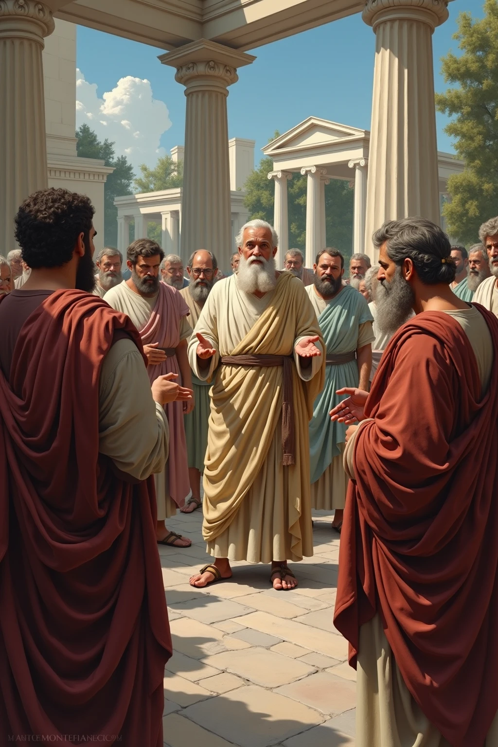 Plato in the ancient Greek debate