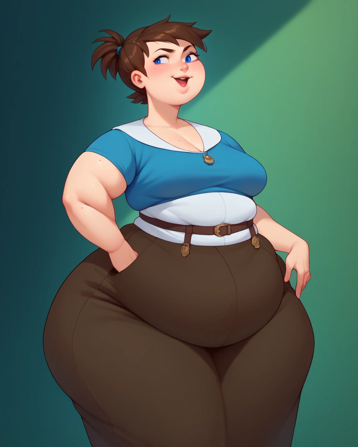 Fat obese gluttony ??? girls