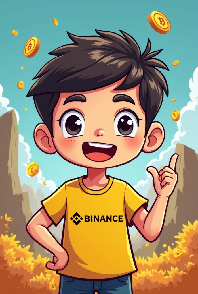 Binance intern meme logo