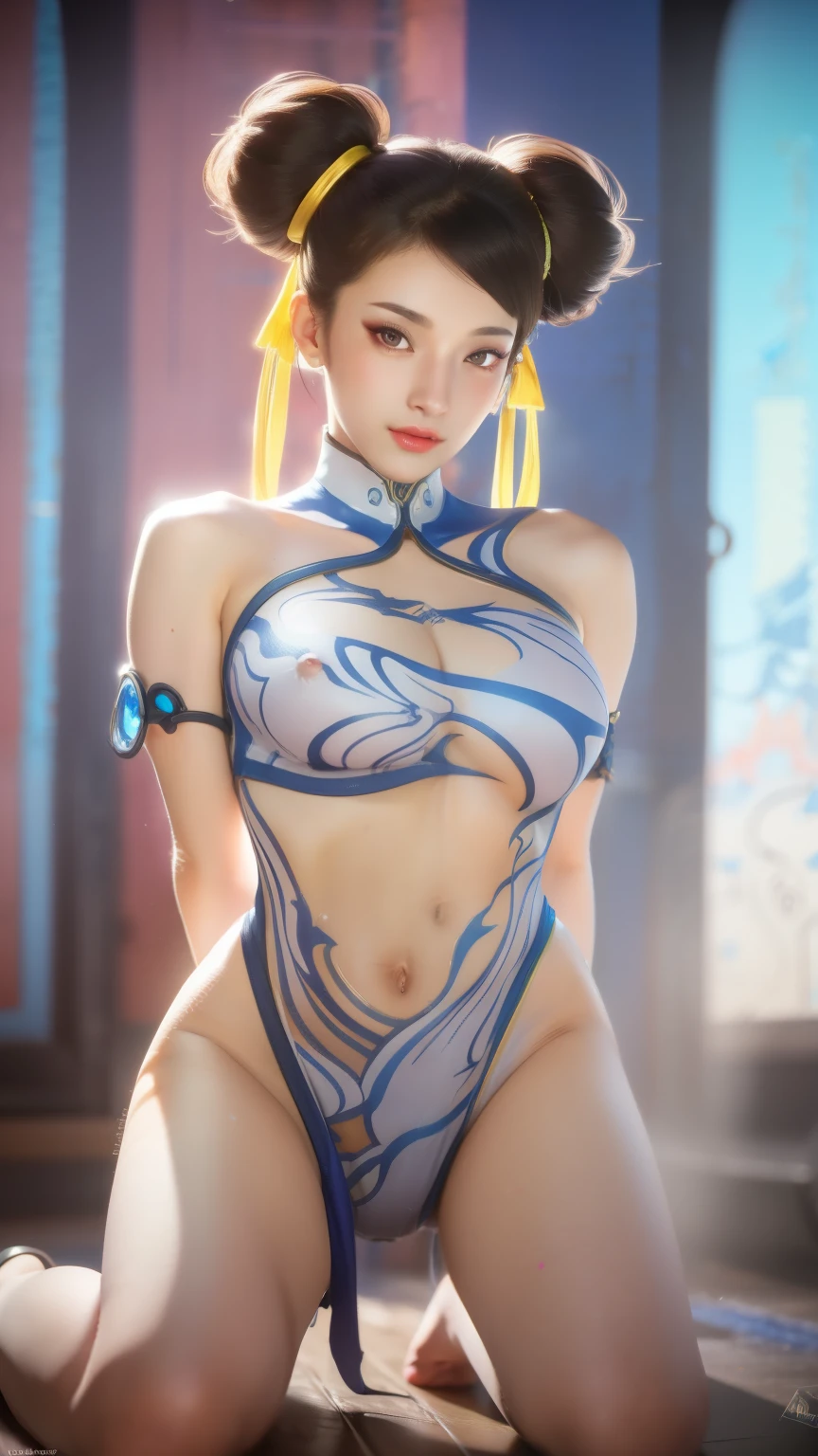 (Highest quality, 8K, masterpiece:1.2), Reality:1.4, One girl,alone, Beautiful black hair, Slender body, Small and slender figure, Small beautiful butt:1.3, Thin thighs:1.2, Have, Light_smile, (Beautiful breasts, Underboob, Amulet on the chest), Detailed talisman, China dress, ((Jiangshi Pose:1.2)), whole body, Outdoor, Hanging lanterns, night, Higashi Setuna, ((Detailed eyes and face:1.2, Professional photography techniques)), ((Baby-faced beautiful girl:1.4, Cute face, Idol Face)), (Detailed hands and arms, Perfect hands:1.2), (Delicate and smooth body, Beautiful Skin:1.2), View the viewer, blush, (Perfect Anatomy)