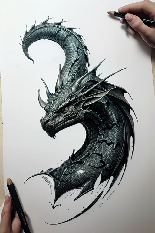 Dragon tattoo design