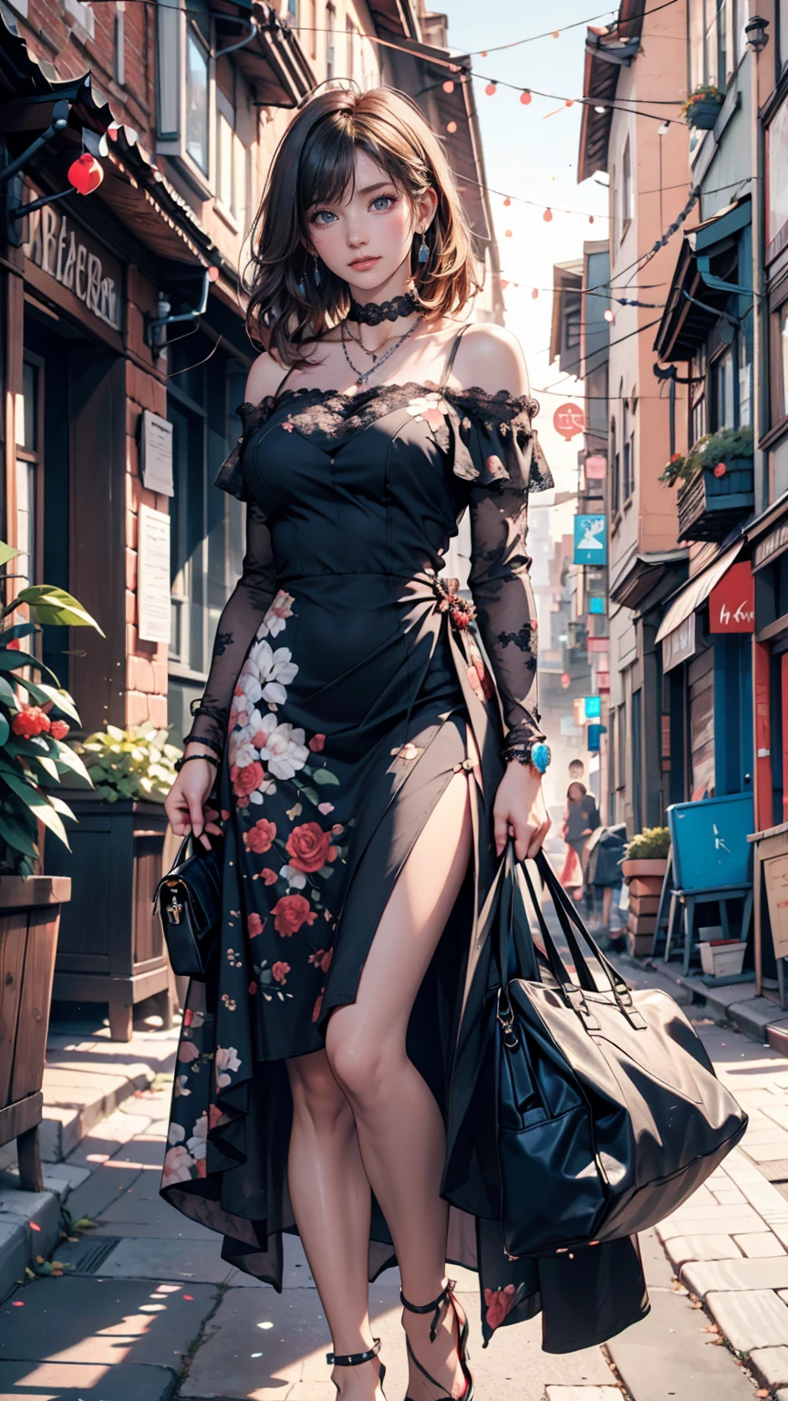 Long flowing skirt、Arms and back exposed、Glitter、Perfect figure、Big bust and fair skin、Gorgeous dark purple satin evening dress、Dark purple satin long gloves、big black pearl necklace、Wearing gorgeous accessories、(Dancing in the courtyard with the night sky as a backdrop、Motion Blur Effect:1.7)、Detailed face、elegant、Cinematic lighting、High Fashion、Intricate dress design、Flowing fabric、luxury、luxury、dramatic colors、rich color tones、Charm、Ethereal、Exquisite、(Highest quality、4K、8K、High resolution、masterpiece:1.2)、Super detailed、(Real、Photorealistic、Photorealistic:1.37)、HDR、uhd、Studio Lighting、Ultra-fine painting、Sharp Focus、Physically Based Rendering、Extremely detailed、professional、Bright colors、Bokeh、Fashion Photography