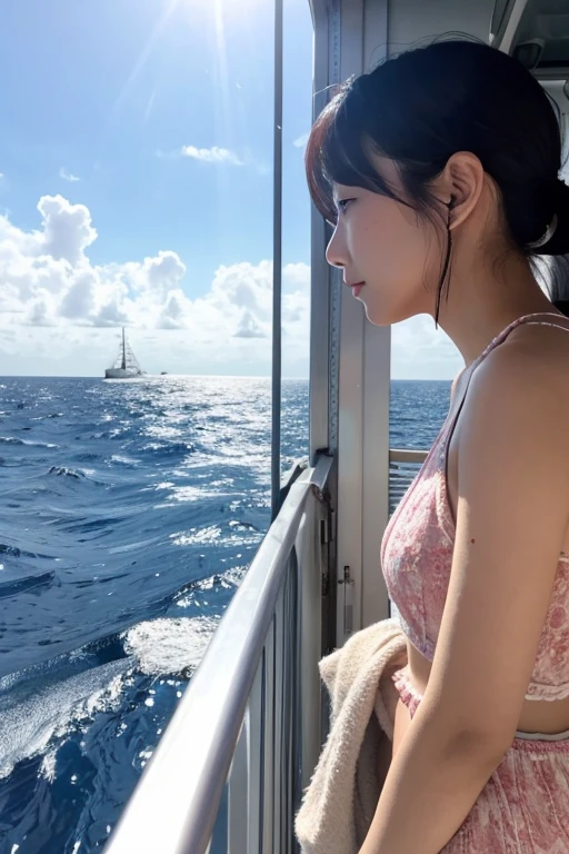 ((Highest quality))、((masterpiece))、(detailed)、((Photo Quality))、Middle-aged women、40-year-old woman、Perfect Face、Party at sea、On boardパーティー、Nude Party、Open sea、blue sea、maritime、A large group of men and women、((There are dozens of naked men behind her.))、On the boat、There are a lot of people around、Highest quality、Ultra-high resolution、(Real:1.4)、((Full nudity))、Beautiful Eyes、Black Hair、Brown Hair、Black Hairショートヘア、Brown Hairのロングヘア、Brown eyes、Beautiful breasts、Small breasts、Small breasts、Small breasts、Small breasts、Fair skin、Realな肌の質感、Shaved pubic area、Browsing Caution、8K quality、8K Ultra、10x more pixels、非常にdetailedでかわいい顔、detailedな唇、Narrow eyes、double eyelid、Natural Makeup、(Beautiful eyes)、(very beautiful adult woman)、Perfect balance、Small tangled naked short hair、Beautiful nipples、((A serious face))、naked group、All Nude、cruising、Large cruiser、((On board))、Jacuzzi、Ship deck、Pool、((とてもRealでSmall breasts))、((Realな肌タイプ))、((Open legs))、The cracks are visible、Perfect female genitalia、Spreading her pussy with her fingers、Show me your pussy
