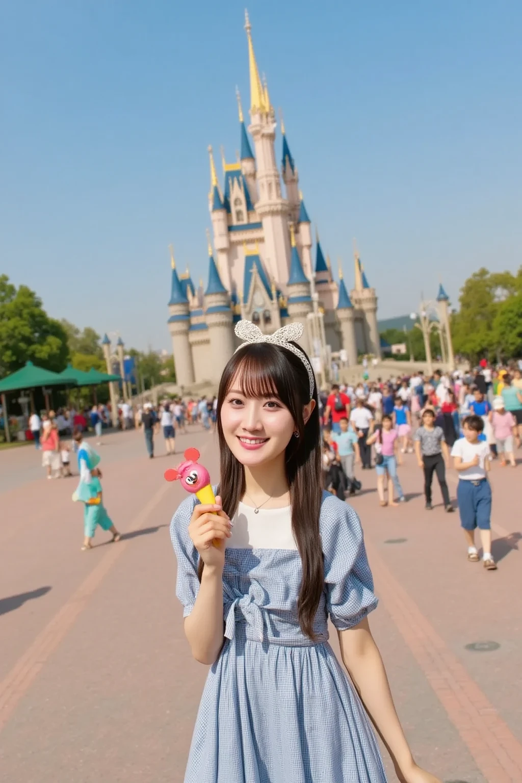 amusement park、Overlooking