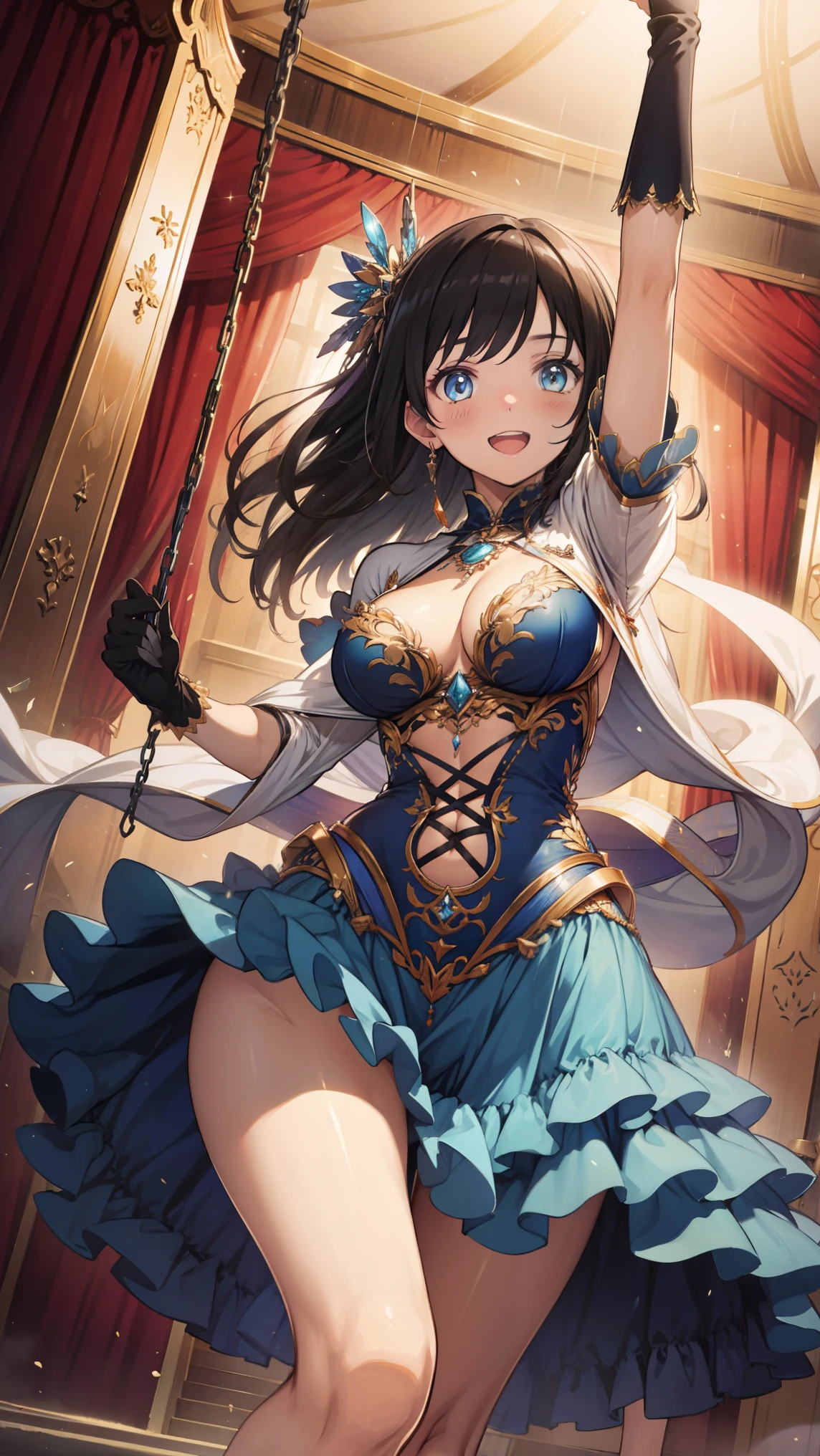 Love Live adult Kanan Matsuura, masterpiece, highest quality, gloss, clothing random, sensitive, beautiful background, transformed