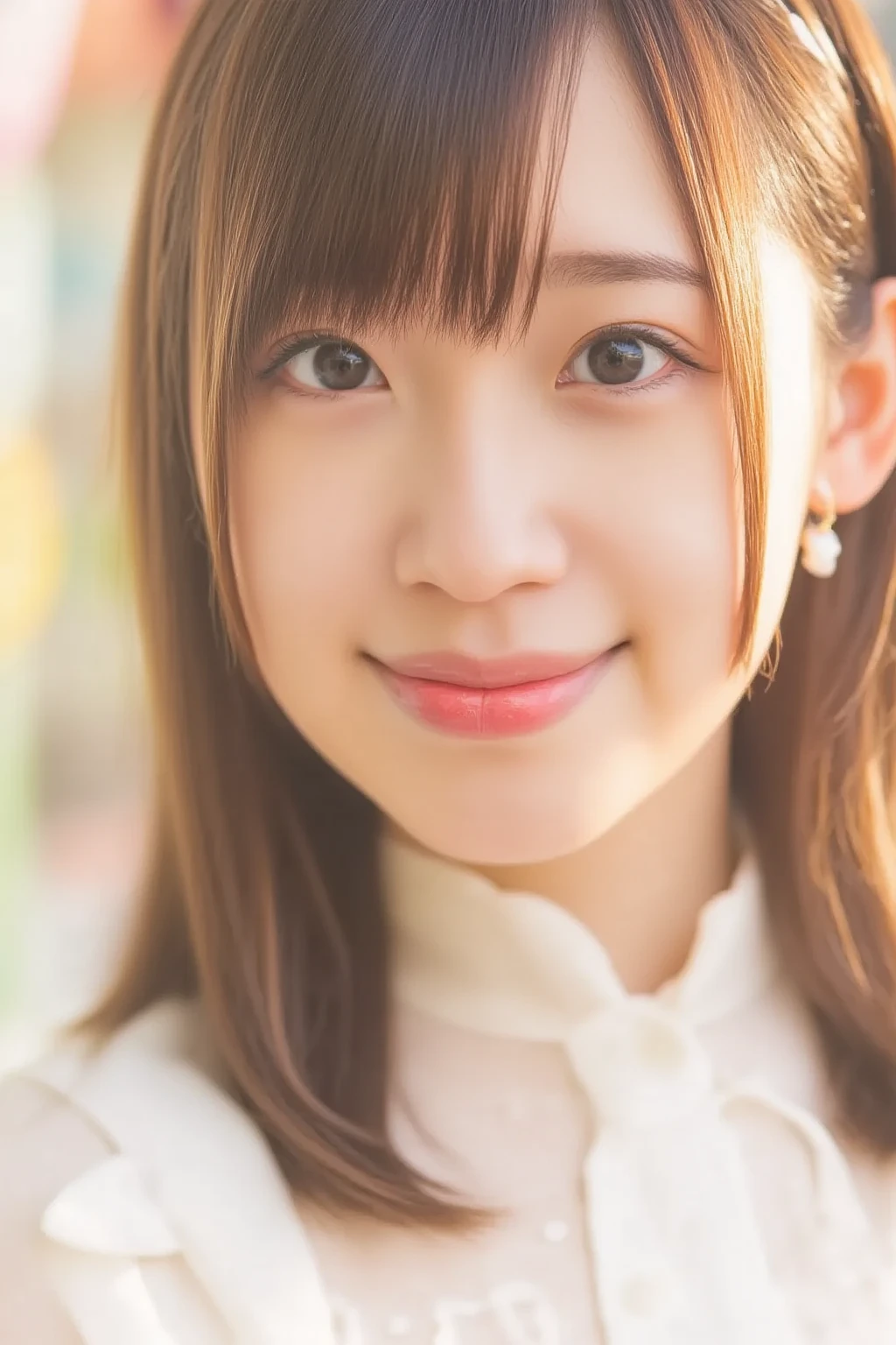 closeup shot , Best picture quality (8K, high resolution, Masterpiece: 1.2), super detailed, 215 Short Hair, 16-year-old woman,
Archery player、game
, random cute pose ,big eyes ,Puffy eyes , Heart Pupil, blush , huge shy smile , salute