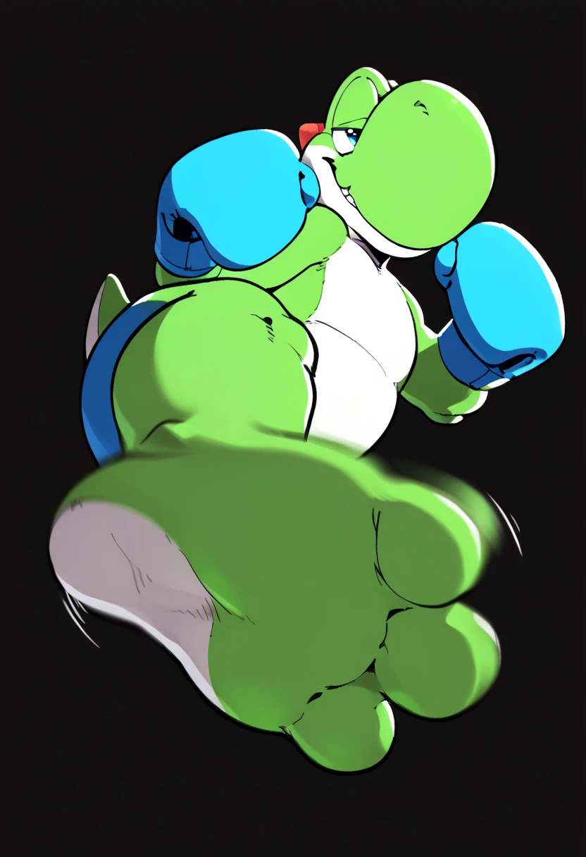 score_9, score_8_up, score_7_up, pokemon, Pokémon Inteleon, ((huge breasts :1.5)), big ass, cartoon, cartoon effects, standing, sucking human cock, blue skin,