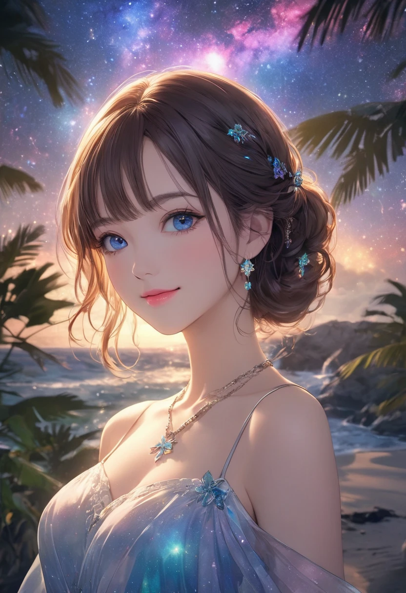 (Masterpiece, top quality, super detailed CG, ultra detailed beautiful face and eyes,super detailed, intricate details:1.2), 8k wallpapers, elaborate features, (1 person, solo:1.4)perfect cartoon illustration, (1 person, solo:1.4), 1 girl, night pool, swimwear, (full body illustration:1.5)