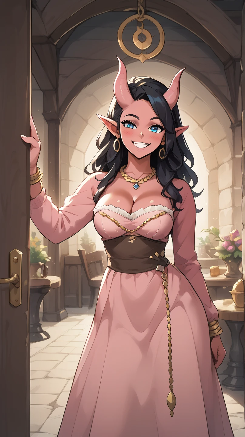 [by teranen], digital art, high quality, masterpiece, ((detailed face)), ((detailed fur:1)), depth of field, 1girl, (white fur), (female), (goat female anthro), anthro, purple eye, (curved horns), brown hair, (goat tail), short muzzle, ((goat)) (thick thighs, huge hips, huge breasts, perky_breasts, small waist, big tits, G-cup,), glasses, ((blushing)), two-tone body, full body, looking at the viewer, long hair, curly hair, head horns, submissive, cute, (((face view))), (((portrait view))), (half shadow), [crepuscular ray], [detailed ambient light], [gray natural lighting], [ambient light], [explicit content], [sharp focus], (questionable content), (shaded), breedable, cute face, goat girl, suggestive, ((gypsy clothes)), ((cleavage window)), (((nsfw))), hunchback of notre dame, lewd, slut, prostitute,