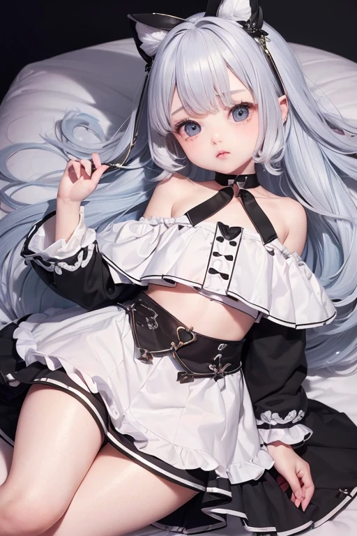 high quality, 最high quality、 Stylish design, (((The cutest girl))), ((Thin legs))、(((最high quality))), High resolution, ((detailed)), ((masterpiece)), ((Super detailed)), 16-year-old girl、Inner Color,(underwear),((Sexual))