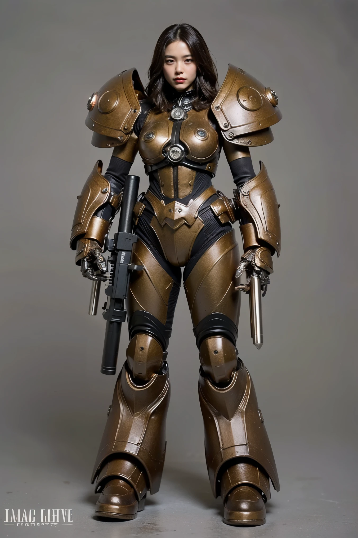 (Completely live action:1.37), (Amazingly realistic textures:1.37), (masterpiece, best quality:1.2), (8k uhd, 16k, 32k, ultra high res), amazingly realistic skin, amazingly realistic photo, superrealism, (photorealistic:1.37), (RAW photo), ultimately realistic, (ultimately realistic all details), (ultimately realistic all textures), super realistic lighting, super realistic shadow, (japanese girl:1.5), ((young face)), smiling, happy, super realistic face, ultimately realistic skin, ultimately realistic eyes, (amazing droopy eye makeup:1.35), ultimately realistic background, ultimately realistic detail up, kkw-ph1, ((amazing droopy eyes, cyberpunk-style cyborg girl, amazingly intricate details, Anatomically perfect hands, mechanical body, silver knight armor, ultra glossy texture, long canine tooth, red eyes))