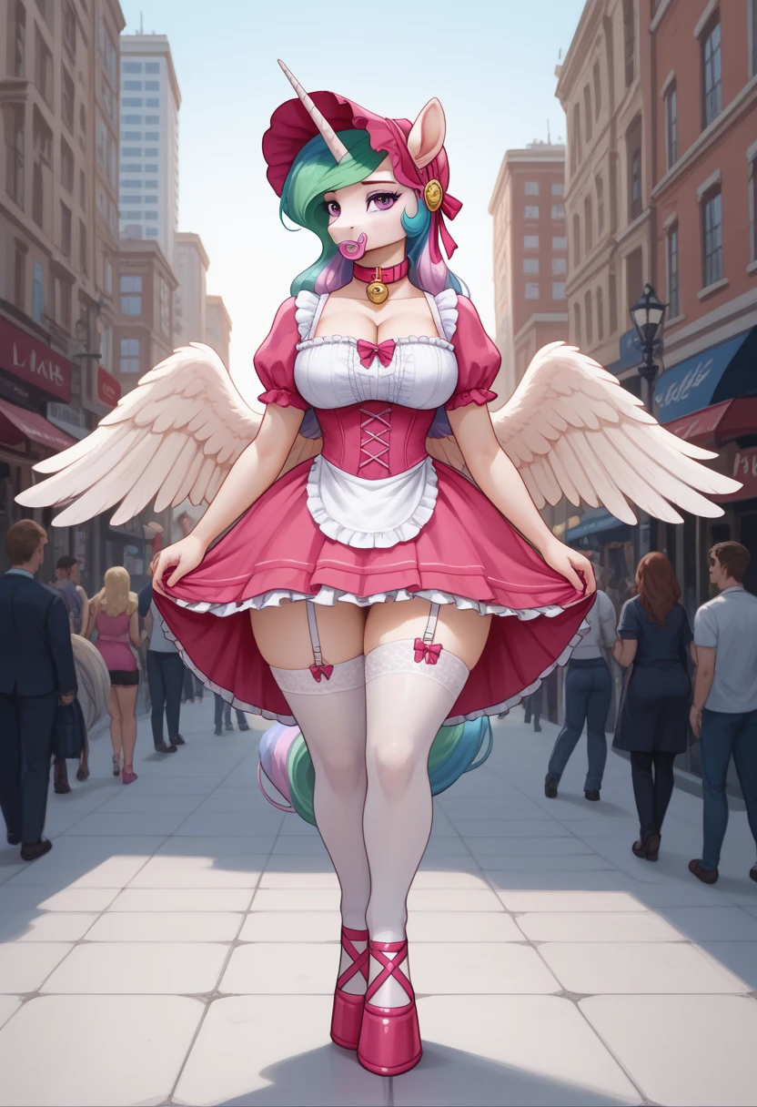 (masterpiece, best quality, best detail, ultra detailed, very intricate details, ultra high resolution), very detailed background,
nsfw, (jessie pokemon:1.2, team rocket uniform:1.2, hair slicked back, long red hair), (looking at viewer, seductive look, blushing), (in public:1.4, exhibitionist:1.4), (fit body, large breasts, exposed breasts, milf:0.5), (very detailed lingerie, sexy lingerie, skimpy lingerie, cameltoe, thong, garter belt, stockings, high heels)
<lora:Sagging breasts:0.25> <lora:exhibitionism:1> <lora:add_detail:0.75> <lora:jessie v2 by goofy ai:1> <lora:public_v3.0-locon:1>