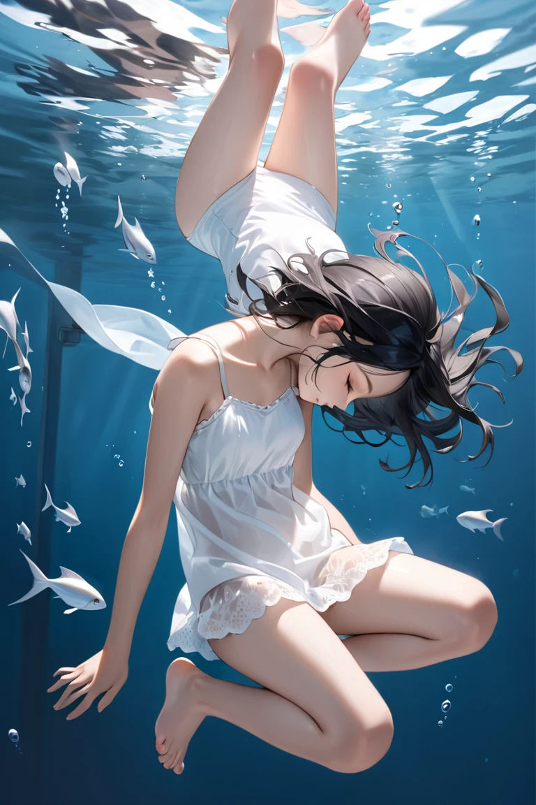 Very delicate and beautiful，非常にdetailed，CG，Unity，8k wallpaper，wonderful，detailed，masterpiece，The best quality in the best condition，Official Art，非常にdetailed CG 8k Unbelievably ridiculous resolution,Beautiful and exquisite,High resolution，非常にdetailedな目と顔,On the water