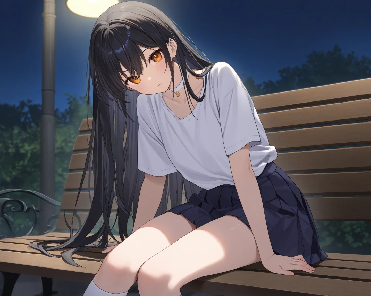one-girl，Wear a school uniform skirt，Spanked by bamboo boards