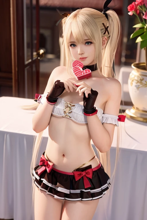 NSFW,Marie Rose,bikini,(Embarrassed:1.5),blush,(Perfect hands),(Perfect Anatomy),(masterpiece),(highest quality)