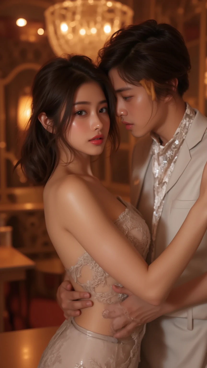 "4k romantic fantasy scene: mature couple embracing each other tenderly. O homem de cabelo preto e olhos azuis, e a mulher de cabelos pretos elegantemente amarrados e olhos vermelhos hipnotizantes."1 meninos, (cinematic light)), rico colorido, hiper-detalhamento, dramatic light, detalhes intrincados, melhor qualidade, Ruffian,Fundo do palco,(o papel de parede, obra-prima, melhor qualidade, ultra-detalhado, melhor sombra), (fundo detalhado:1.4), (bonito detalhe rosto, olhos lindos e delicados), alto contraste, (The best lighting, Extremamente delicado e bonito), (MOSTRAR:1.5), only, roupas de couro preto, Olho roxo, electric guitar, guitarra, Fone de ouvido, Pegue, Segure o remo, Music instrument, cabelo longo e branco, Music, um lado para cima, cabelo de cor preta,Corante roxo, tocando guitarra, Jeans rasgado, camisa preta, dentro do quarto((caustics)), dynamic angle, lindo brilho detalhado, lesbian full body, lente de vaqueiro,homem e mulher, casal, the guy is blonde, a mulher tem cabelo comprido, homem de terno, Woman wearing blouse and pants, pose de casal,Um menino carrega uma , romantic, casalCasal romantic cena de beijo campo vaga-lumes varios vaga-lumes noite de lua cheiaCasal romantic cena de beijo campo vaga-lumes varios vaga-lumes noite de lua cheia menino beijandoMenino beijo beijo romantic cena de beijo campo vaga-lumes varios vaga-lumes noite de lua cheiaarte, seios grandes, (difference in romance tomorrow, faceless man standing behind), 1 garota, corpo todo, hair ornament, bolsa, bobbles de cabelo, sorriso, duplo v, corar, boca aberta, presilha de cabelo, hand on someone else's head,Obra de arte, seios grandes, romance (size difference, faceless strong man standing behind), 1 garota, corpo todo, hair ornament, bolsa, bobbles de cabelo, sorriso, duplo v, corar, boca aberta, presilha de cabelo, hand on someone else's head homem e mulher abraçado pequenahomem e mulher abraçadosProdução de pôsteres,In a romantic atmosphere,casal abr