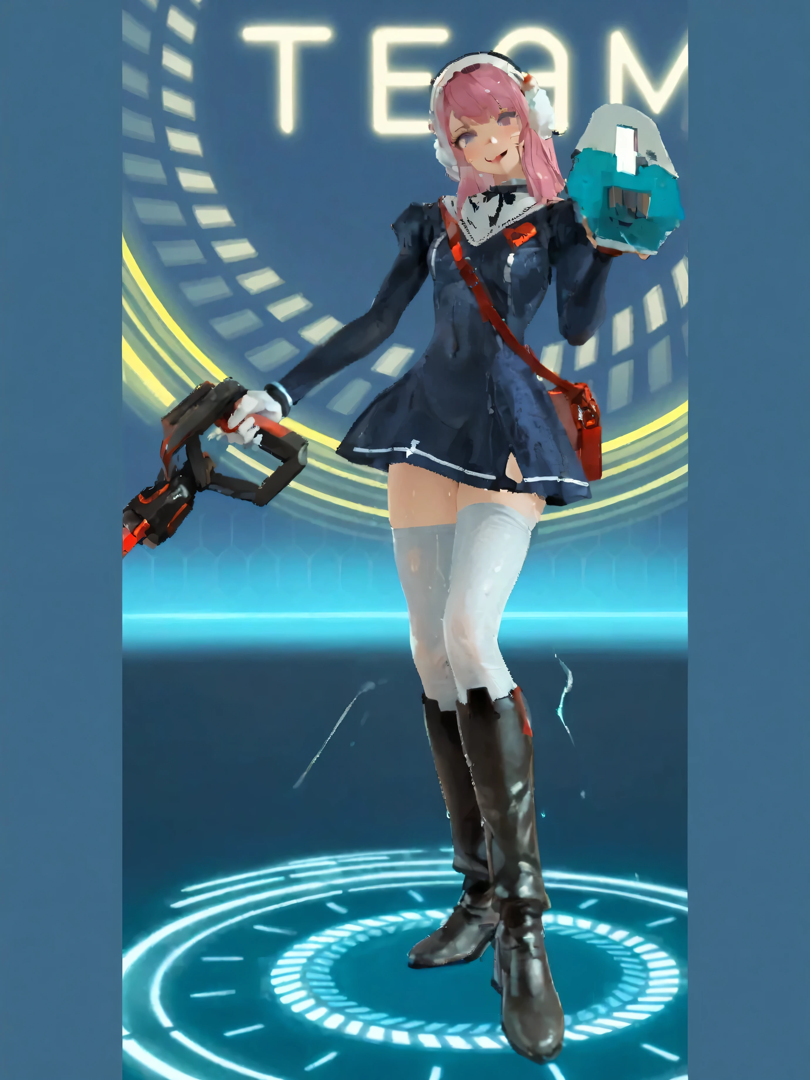 (Multiple girls: 1.2), (Move_the_far_head_back_1_meter:1), On the bed, (full_body_shot:2), (BDSM), (multicolored_shiny_cyber_ clothes: 1.5), (sexy_latex_maid1.5), (sex_post), (NSFW, uncensored), (Organization: 1.5), ( oil_on_body), (detailed full-body RAW photos), (Masterpiece: 1.0), (Best Quality: 1), (Ultra High Resolution: 1.2), (Photorealistic: 1.4), (8K Resolution), (100 mm, F 1.4), Absurdity, Ultra Detail, Sharp Focus, (Night: 1.2), Beautiful Detailed Girl, Very Beautiful Detailed Face, Very Beautiful Eyes, Vibrant details, masterpiece, surreal, very delicate and beautiful, highly detailed, CG, unity, 8k wallpaper, amazing, fine details, masterpiece, official art, highly detailed CG unity, absurdity, incredibly absurd, huge file size, high resolution, highly detailed, highly detailed multicolor shiny racing suit, highly detailed high_heels, Highly detailed corset, highly detailed hair, highly detailed stockings, highly detailed multicolored legwear, (heavy makeup), kpop_eyeliner, (ulzzang-6500-v1.1), petite figure, detailed skin texture, pale skin, (huge breasts), (skinny and fitting body: 1.3), long blonde hair, messy hair, smile, cityscape, high heels, There are women in sailor suits with stockings, guns, Azure Lane style, Azure Lane video games, fleet collection style, live 2D virtual YouTuber models, Azure Lane characters, M4 Sopmod II Girls Frontline, Girls Frontline, cute 3D anime girl rendering, Girls Frontline Style, Katana Zero Video Game Characters, Live Action, Realistic, Pink Hair, 18-Year-Old Woman
