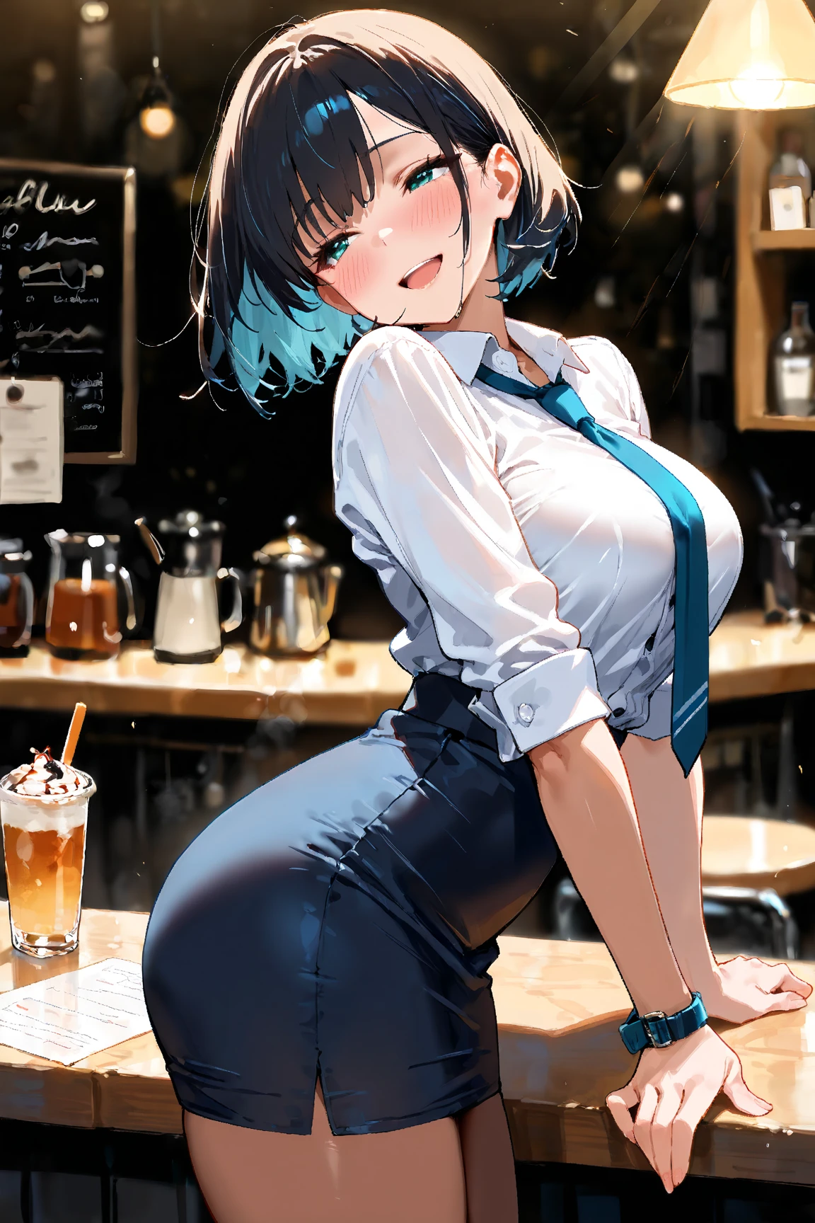 Rem from Re:Zero、2 Rems、light blue hair、short hair、table top、High resolution、two girls、big and full breasts、naughty body、See-through、throw、、whole body、Are standing、Look up at me、confused face、blush、black pantyhose、female shape&#39;Private parts are clearly visible、I can see your nipples、white shirt、navy check skirt、micro mini skirt、very short skirt、Department store、shop、Many people々々々、in the crowd、bare chest、show your chest、from below、Low - Angle、while holding the tray、place the chest on the tray、Upper grade、A lot of milk comes out from the nipples、Breast milk gushes from the nipple、Cat ear、blazer jacket uniform、high 、white shirt、Blue Gingham Check Skirt、With cup 、Breast milk drips from the nipples、Breasts wet with breast milk、female shape&#39;Private parts are clearly visible、view from a distance