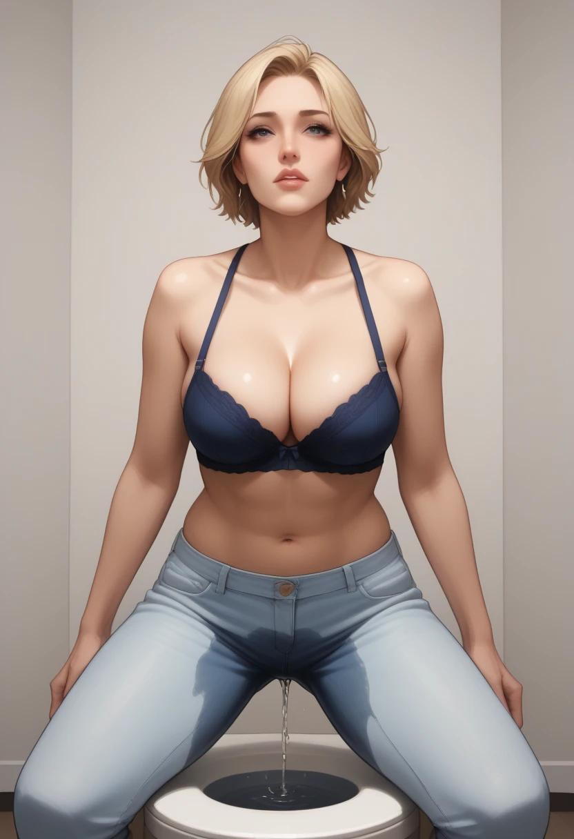 (small breast:1.2),
BREAK (((SFJuni))), (((naked))),
BREAK ((dorm bedroom)), ((sitting on bed)), ((legs spread)), ((looking at viewer))
BREAK (cowboy shot:1.5), (front view)
BREAK (masterpiece:1.2), best quality, high resolution, unity 8k wallpaper, (illustration:0.8), (beautiful detailed eyes:1.6), extremely detailed face, perfect lighting, extremely detailed CG, (perfect hands, perfect anatomy), {masterpiece}, {best quality}, extremely detailed, CG unity 8k, illustration, contour deepening, beautiful detailed, glow, (beautiful detailed eyes), beautiful_face, ((freckles)), Amazing, beautiful detailed eyes, finely detail, extremely detailed CG, original, tall, extremely detailed wallpaper, (((full_body))), blushing, 8kwallpaper, small ass, 1woman, ((knees apart)), sad, shy, ((sagging breasts))