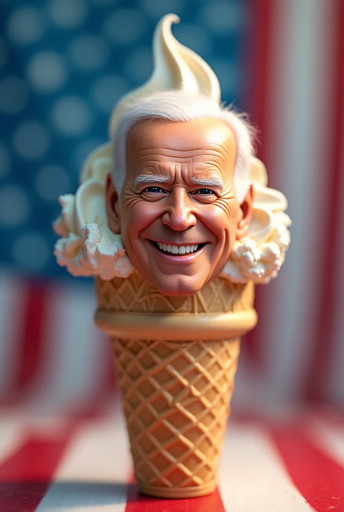 high quality, masterpiece, photo of joe biden licking icecream cone <lora:Joe Biden:0.5> <lora:JPGirlEatIceCreamMix1:0.7>