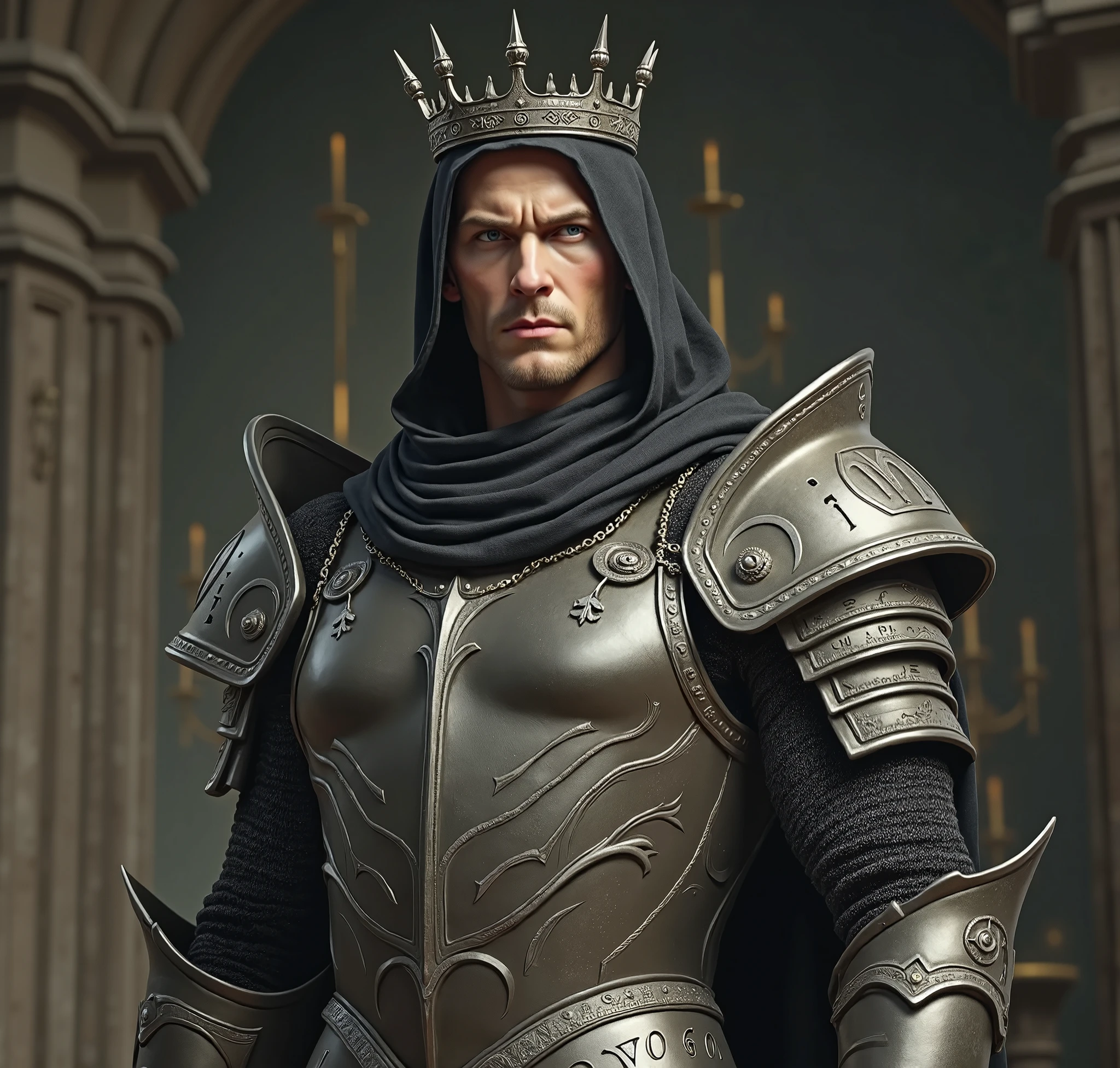 Highly detailed, High Quality, Masterpiece, beautiful, 1boy, solo, cown, holding, holding crown, YouDroppedThisKingMeme, <lora:YouDroppedThisKingMeme:0.85>, gigachad, <lora:Char_Sigmas_GigaChad:0.75>