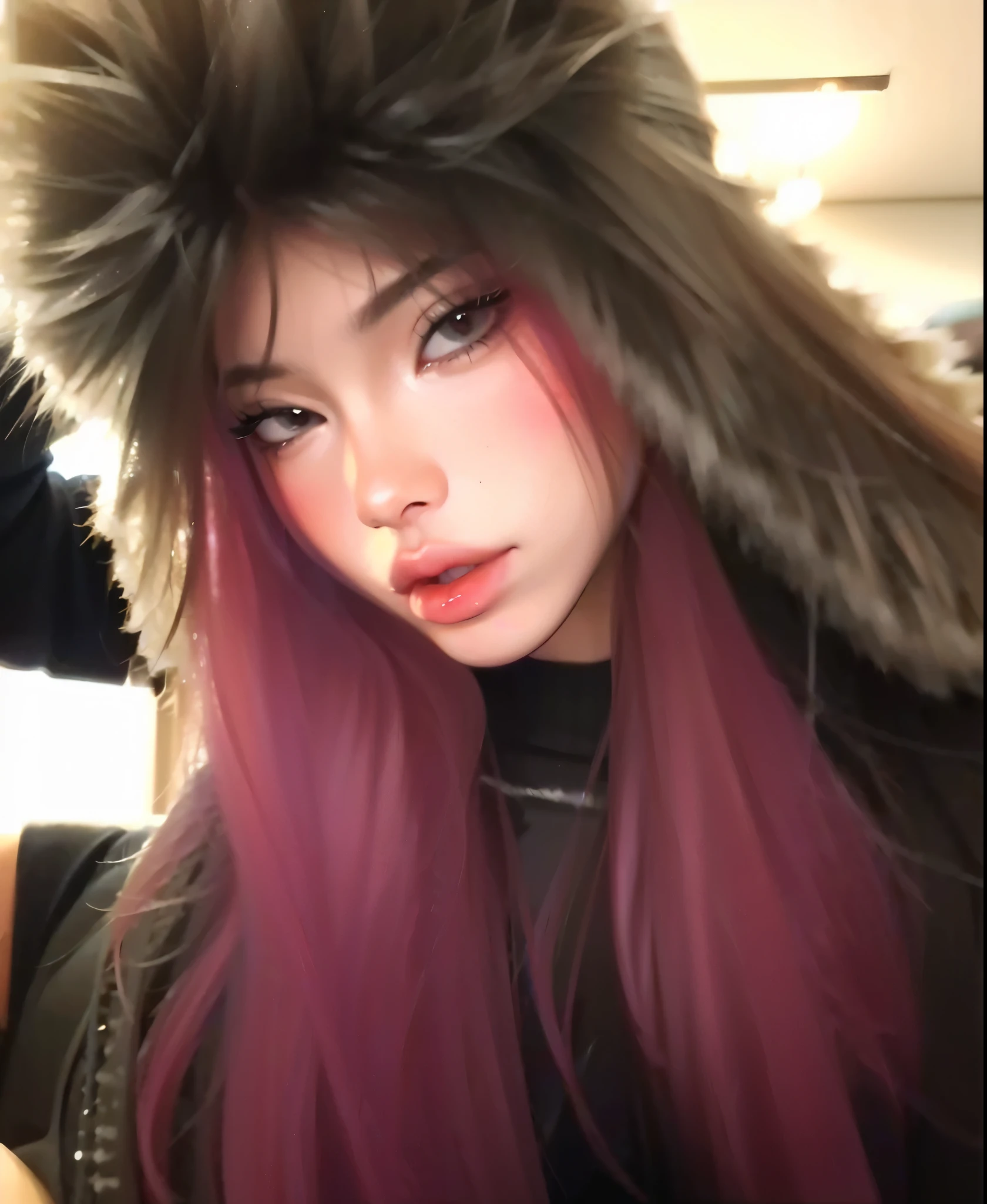 gorgeous woman, tall quality, perfection details, ultra 8K, perfectly rendered face, all her facial and body details are perfectly detailed, maximum quality, 8K, perfectly rendered details, ultra rendered photography for maximum and impeccable quality, wonderful and charming woman, perfect eyes, perfect lips, perfect nose, perfect hair, perfect skin, she is too wonderful, image with maximum ultra mega rendered quality at the height of perfection, each strand of her hair is perfectly wavy and detailed, she is wonderful, an 8K image rendered to the highest AI quality that human eyes have never witnessed such quality and beauty, the image has good saturation and coloring, vivid, super rendered, rendered skin, rendered hair, rendered nose, rendered lips, super rendered image to the highest and best possible quality